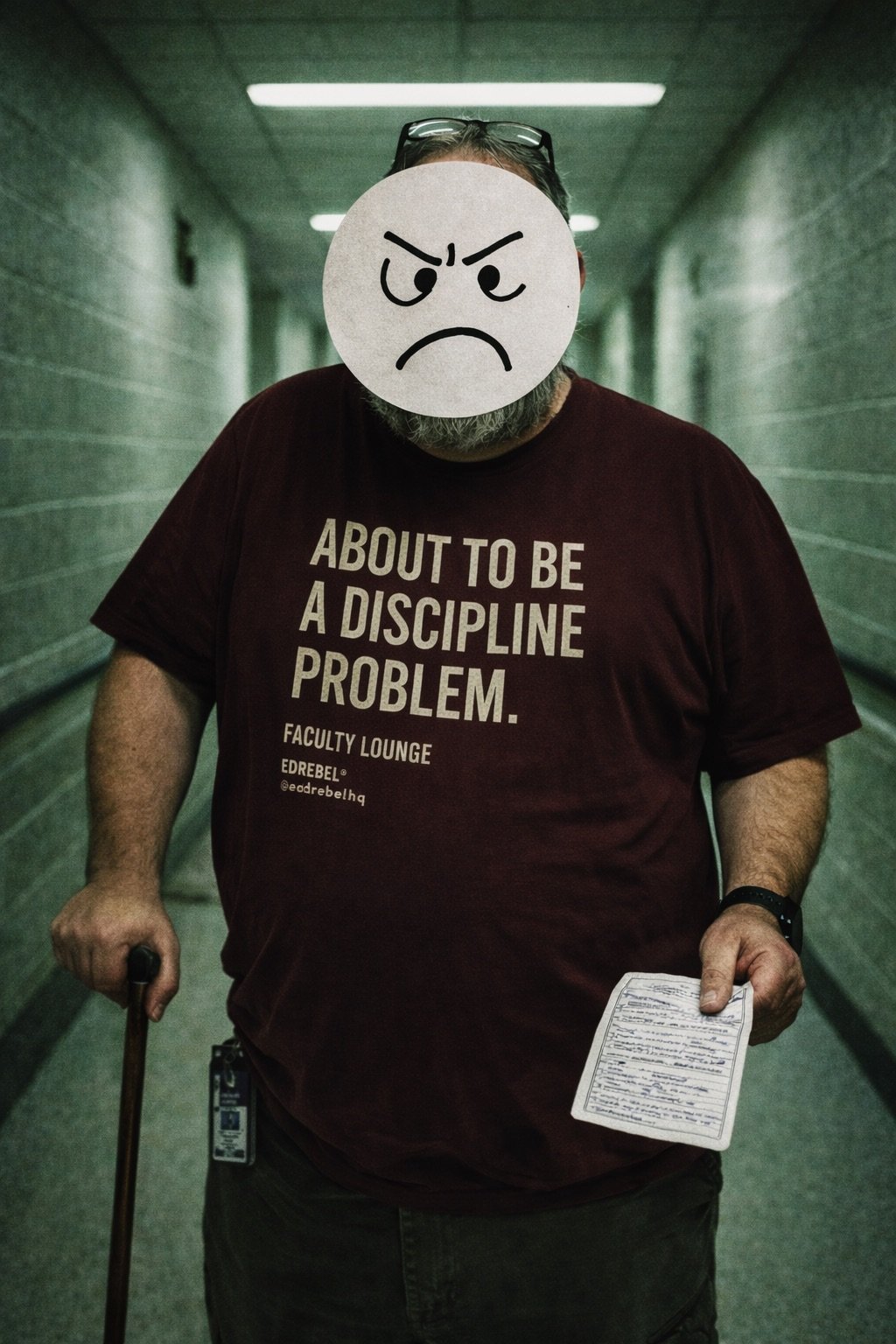 Faculty Lounge — About to Be a Discipline Problem